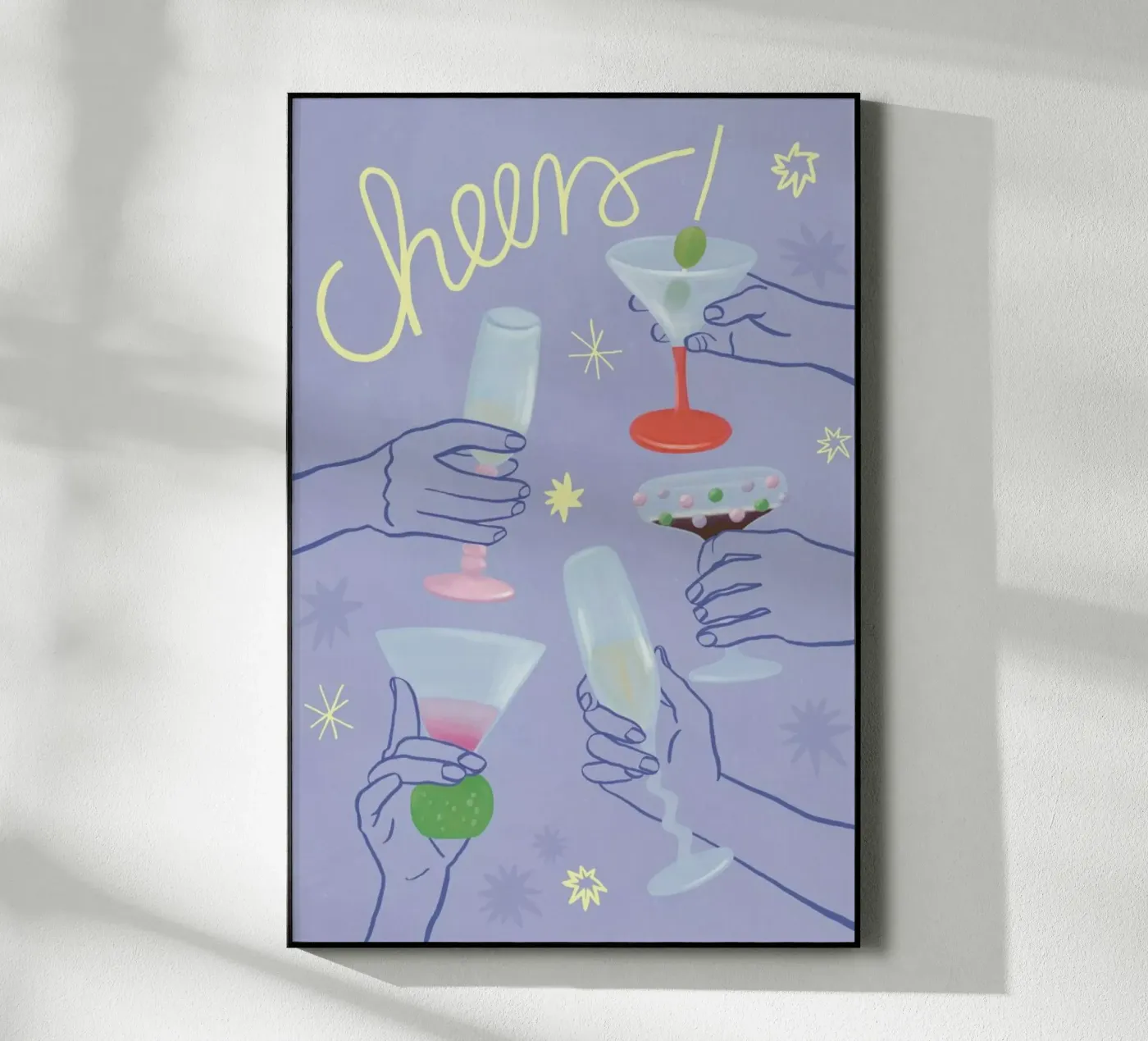 Cheers plexiglass da Frauke Schyroki