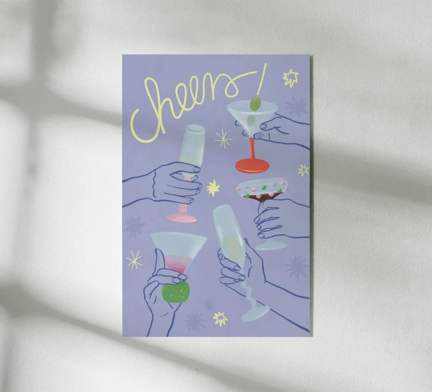 Cheers plexiglass da Frauke Schyroki