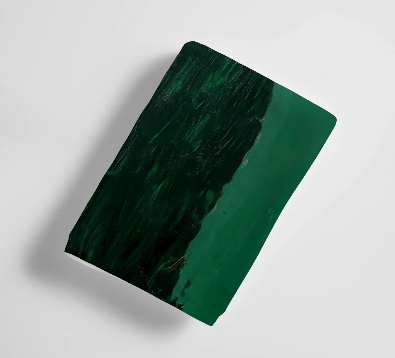 Forme astratte in verde, rosa e giallo asciugamano da bagno da Euphoria Theresa