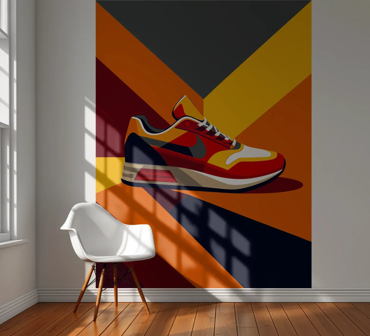 schoenen vector fotobehang van Elfath