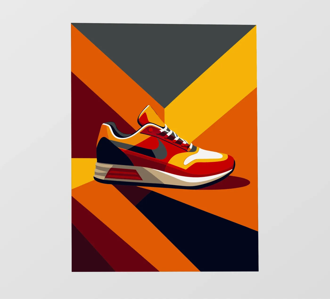 schoenen vector fotobehang van Elfath