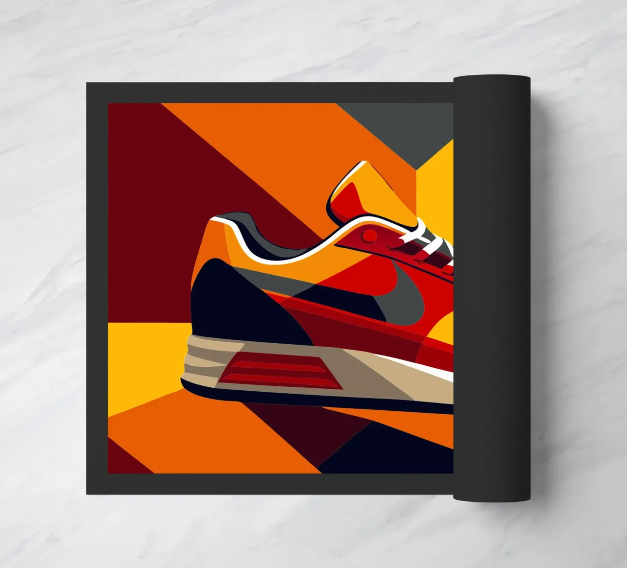 schoenen vector deurmat van Elfath