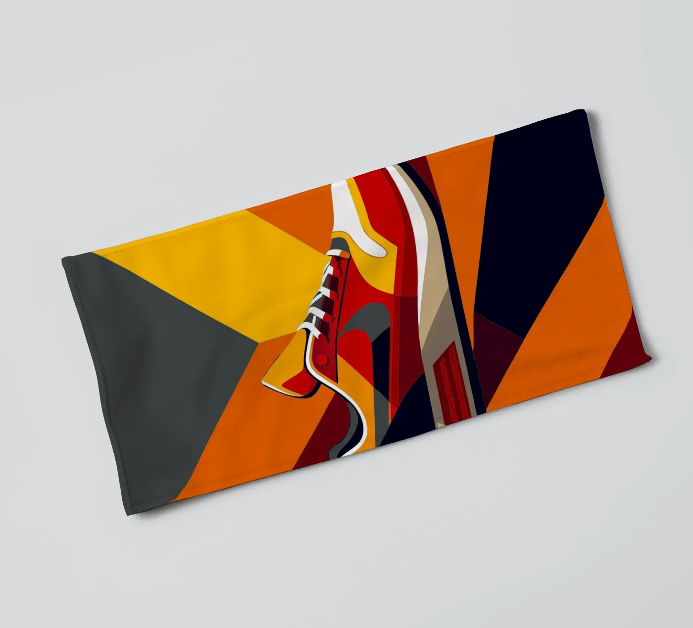 schoenen vector badhanddoek van Elfath