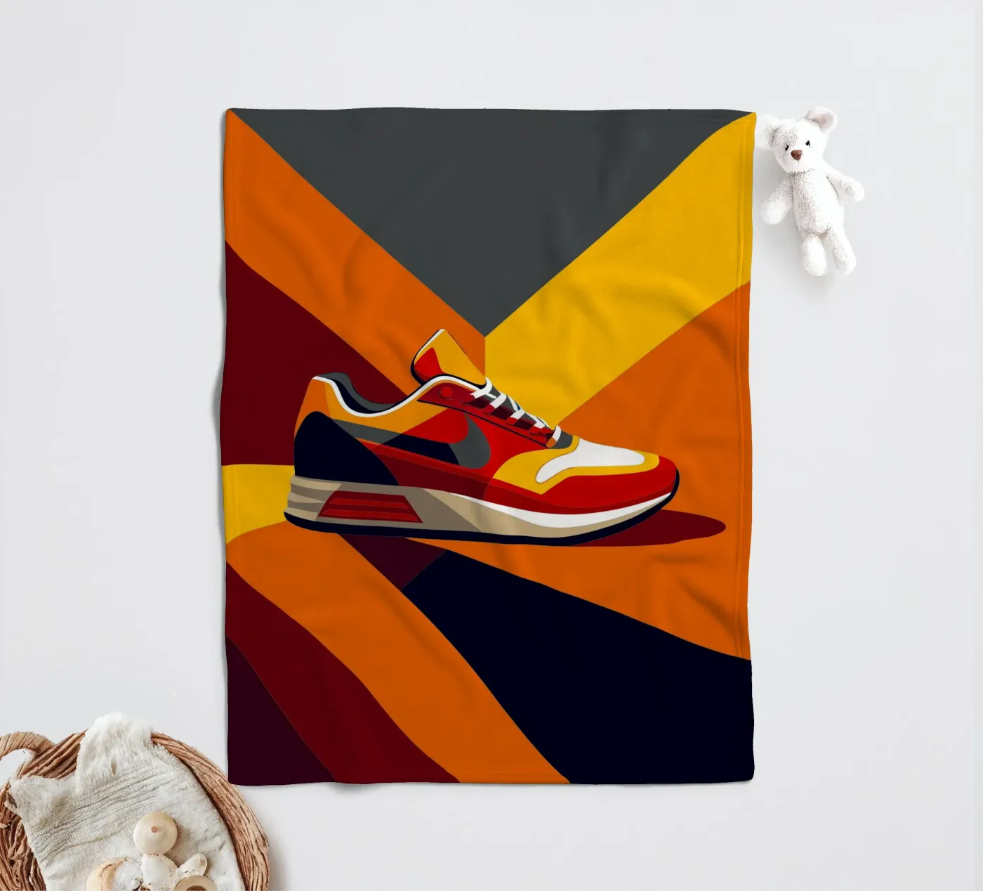 shoes vector Fleecedecke von Elfath
