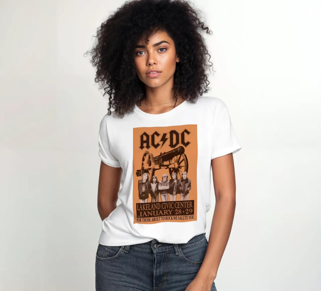 brian johnson prende il comando t-shirt da donna da korve