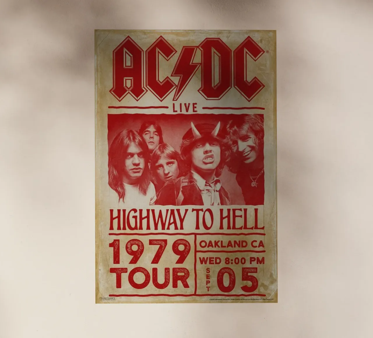 angus young ancora in forma pellicola backlit da korve