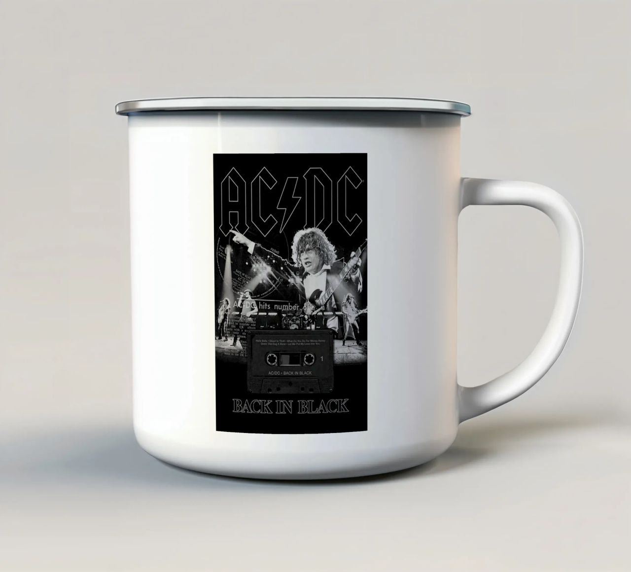 per chi fa rock tazza in smalto da korve