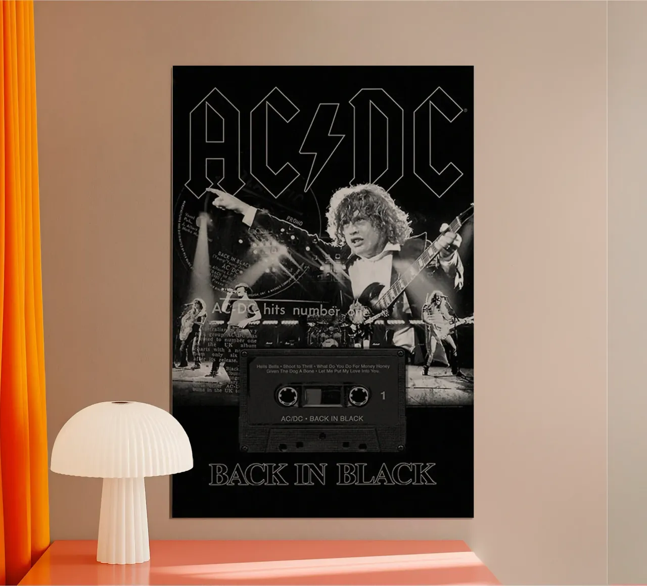 per chi fa rock poster con telaio in alluminio da korve