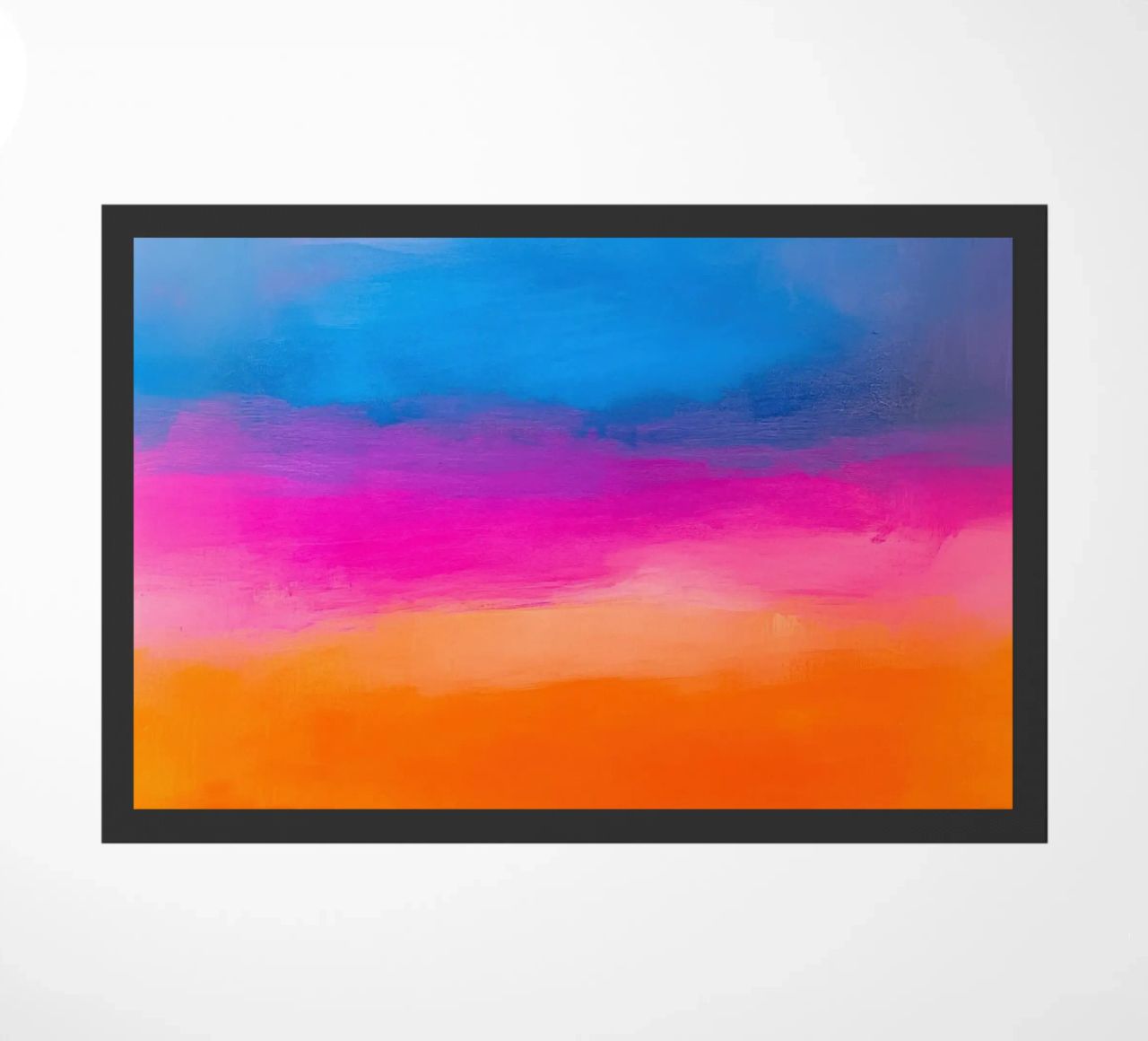 Colore pastello sfumato astratto zerbino da Euphoria Theresa