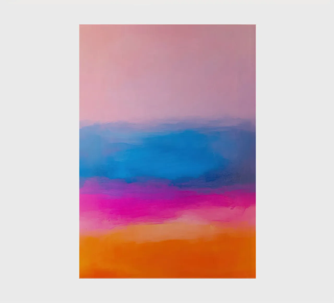 Pastel colour gradient abstract notebook by Euphoria Theresa