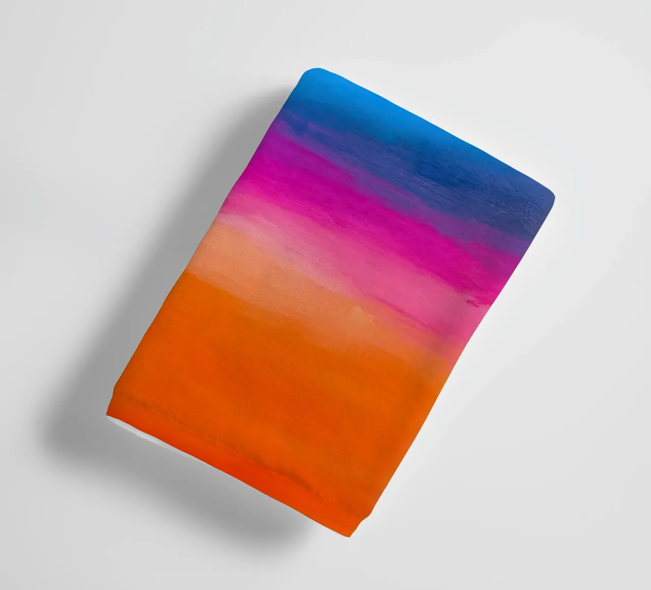 Pastelkleurverloop abstract badhanddoek van Euphoria Theresa