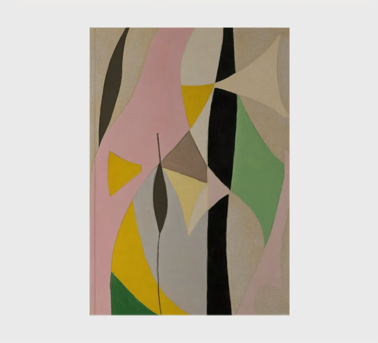 Matisse-inspired abstract forms notebook by Euphoria Theresa
