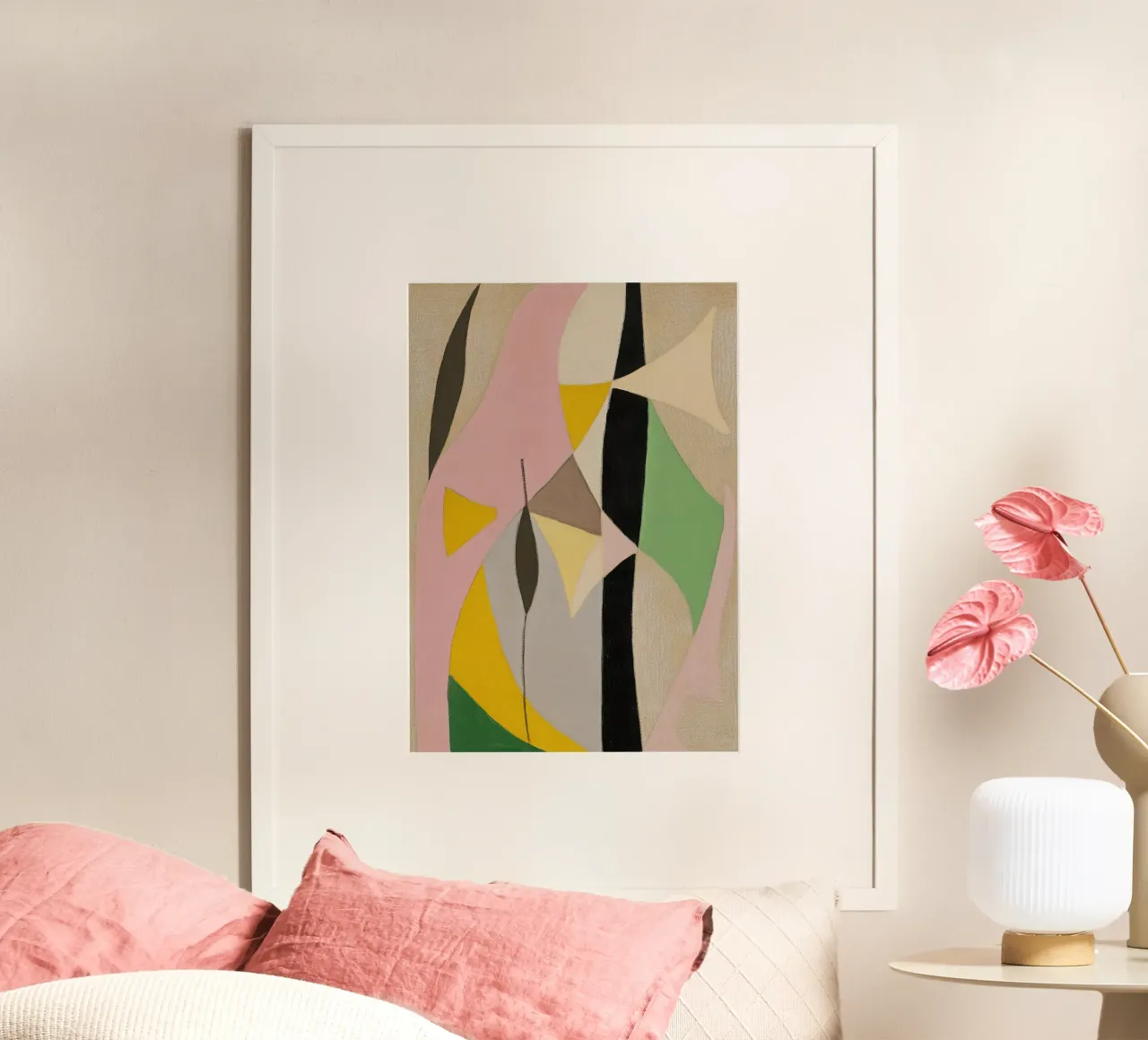 Formas abstractas inspiradas en Matisse hahnemühle de Euphoria Theresa