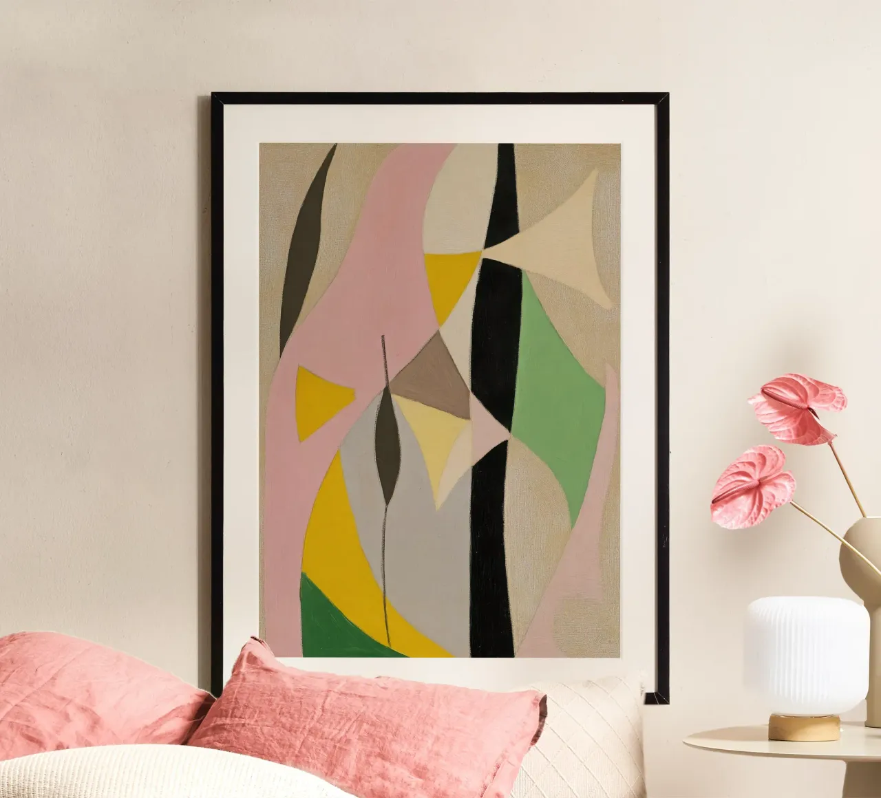 Formas abstractas inspiradas en Matisse hahnemühle de Euphoria Theresa