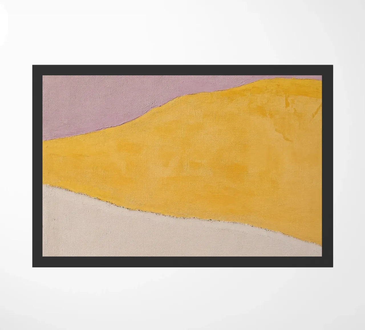 Collina minimalista in giallo e rosa zerbino da Euphoria Theresa