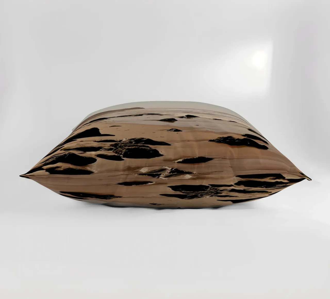 Hazy Mornings At The Beach cuscino da Sebastian Hilgetag