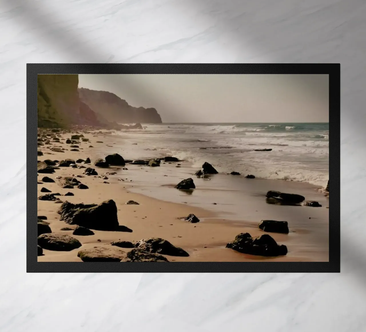 Hazy Mornings At The Beach zerbino da Sebastian Hilgetag