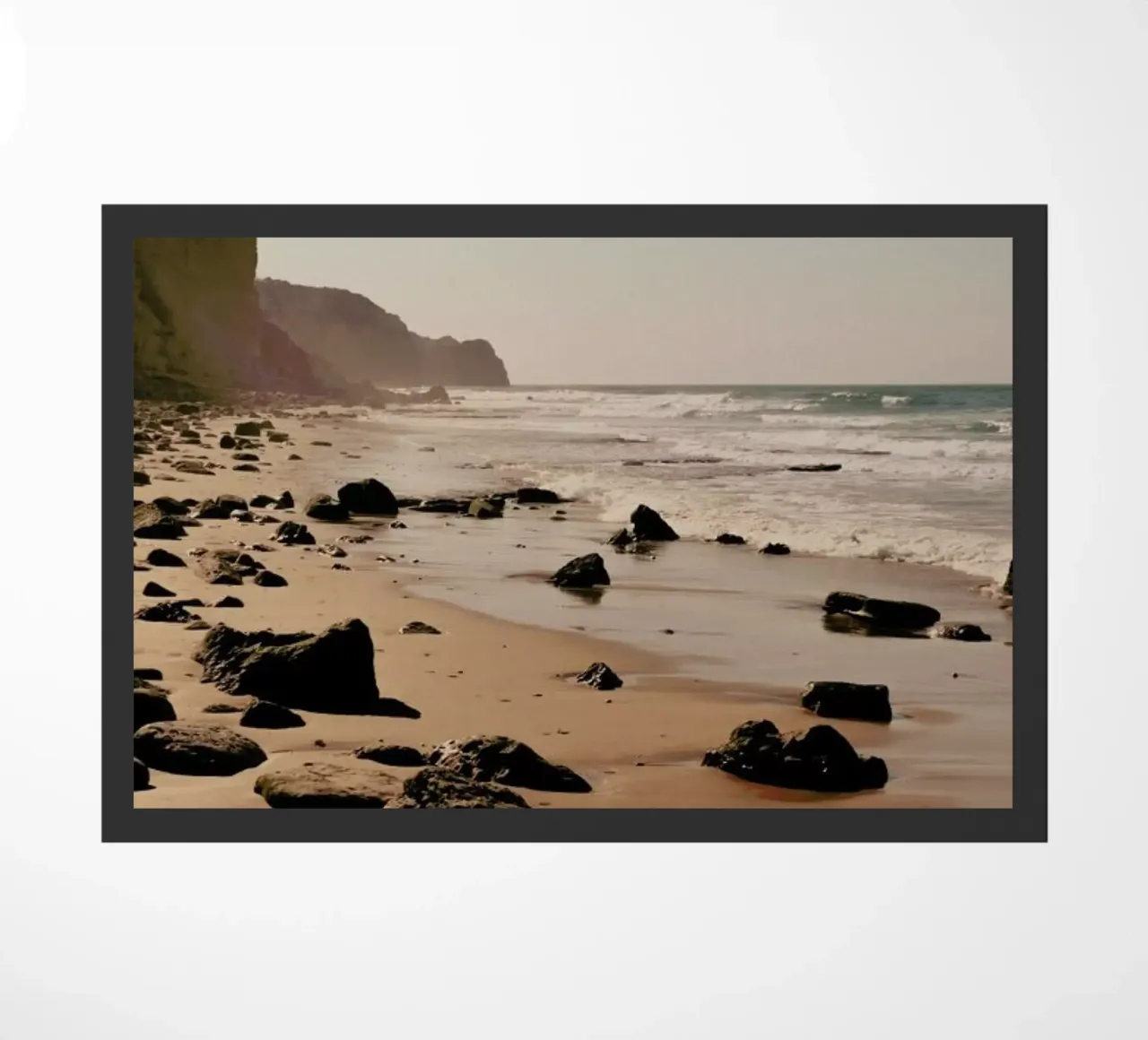 Hazy Mornings At The Beach zerbino da Sebastian Hilgetag