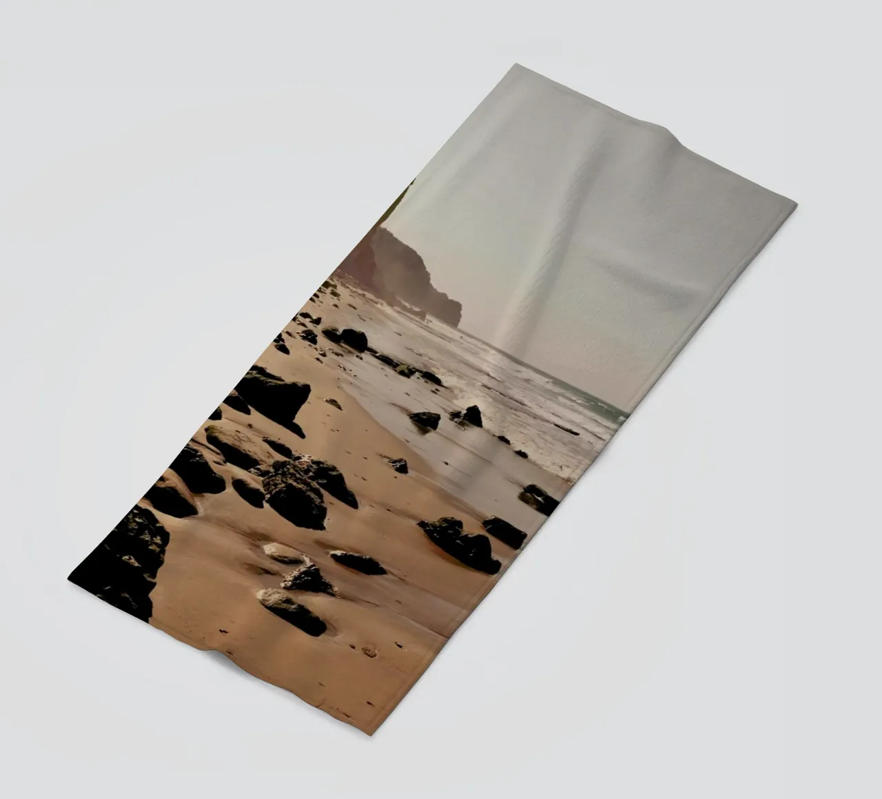 Hazy Mornings At The Beach telo mare da Sebastian Hilgetag