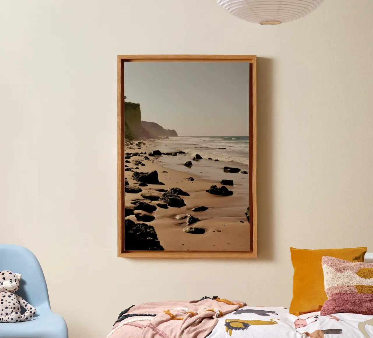 Hazy Mornings At The Beach tela da Sebastian Hilgetag