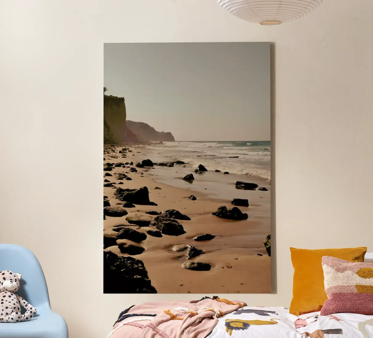 Hazy Mornings At The Beach tela da Sebastian Hilgetag