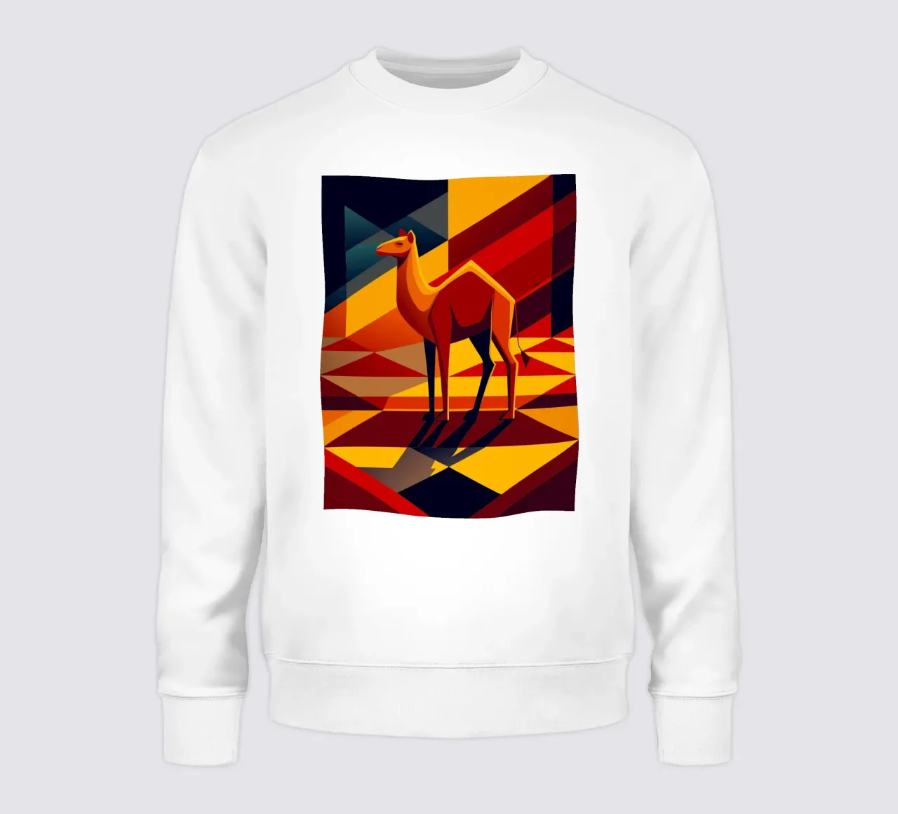 camello dibujo vectorial sudadera de alghonee