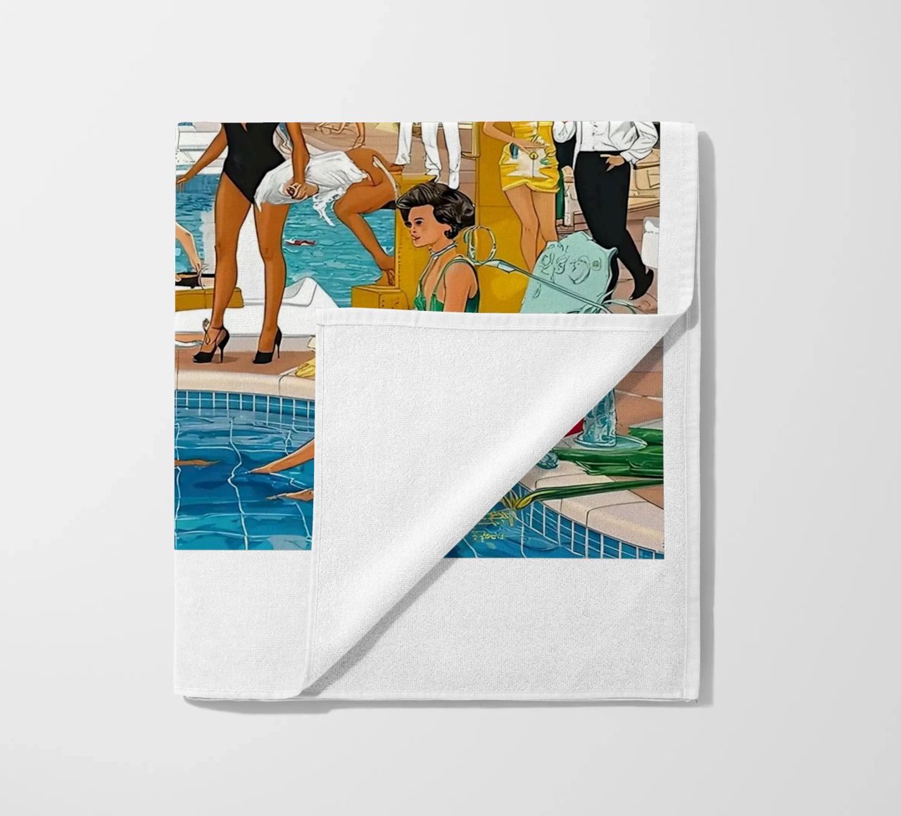 smart aarons Party Pool telo mare da Slim Aarons Vintage