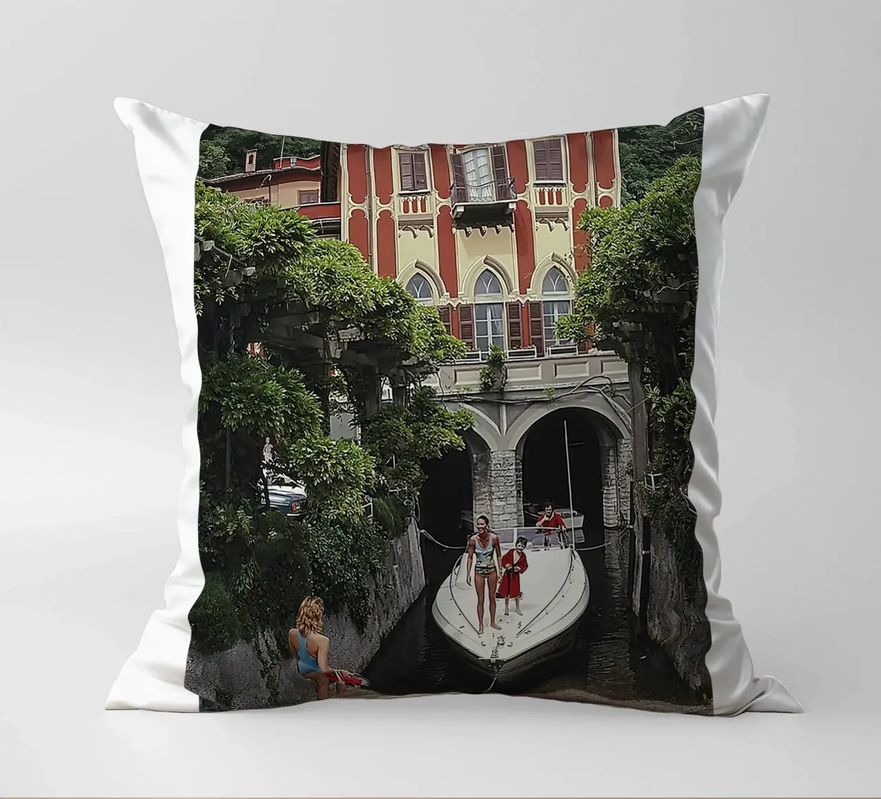tullio abbate cuscino da Slim Aarons Vintage