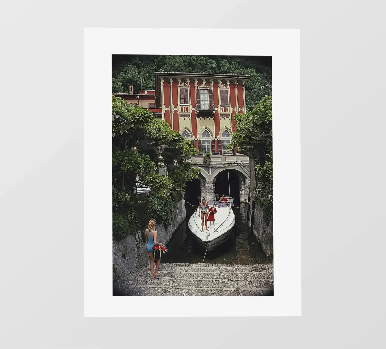 tullio abbate telo in pvc da Slim Aarons Vintage