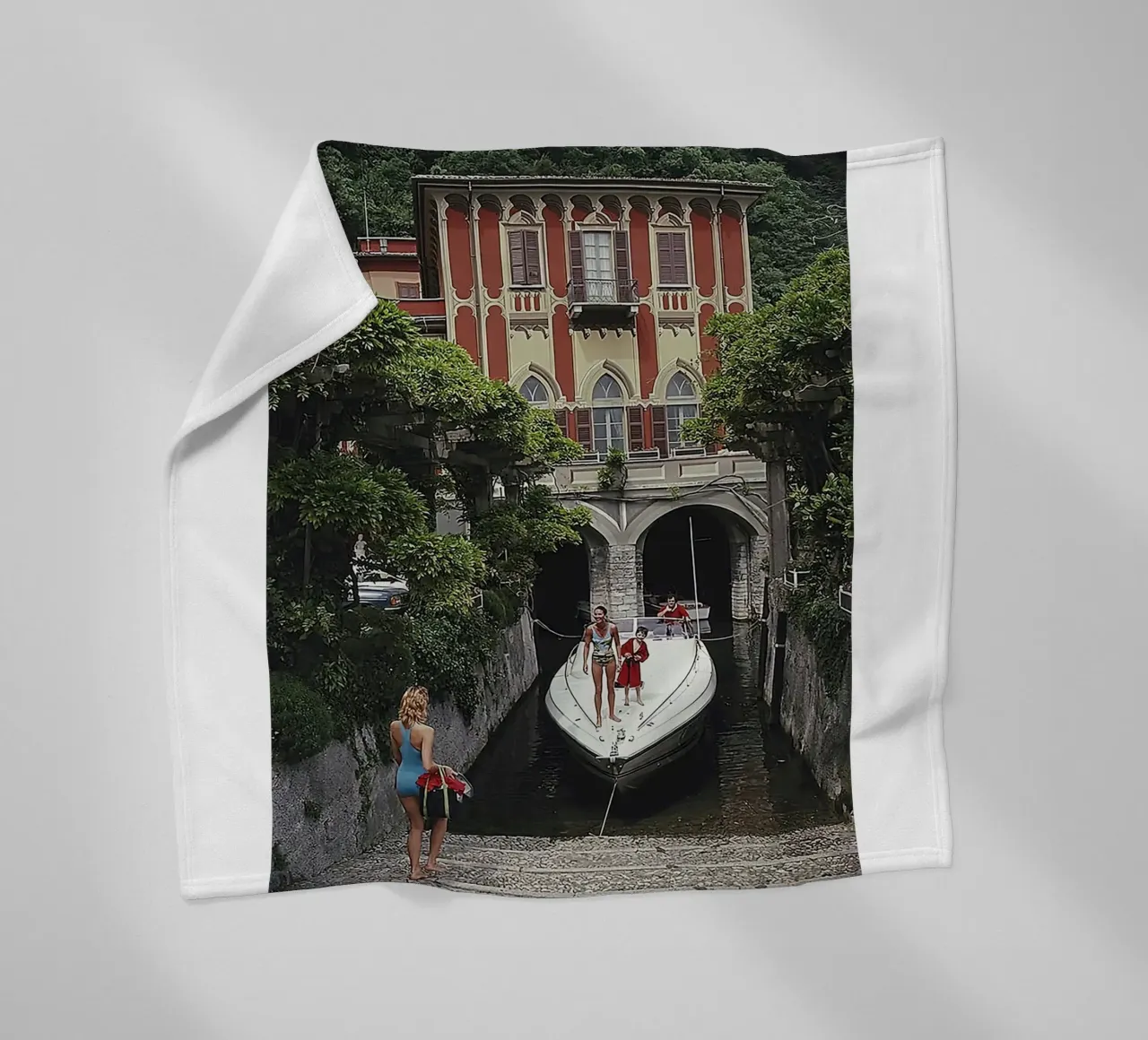 tullio abbate coperta in pile da Slim Aarons Vintage