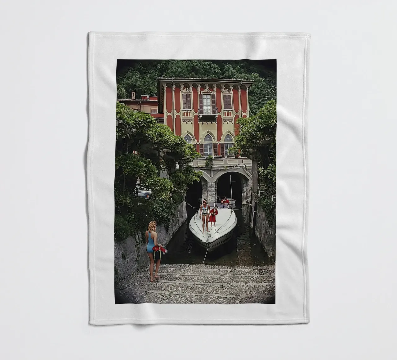 tullio abbate coperta in pile da Slim Aarons Vintage