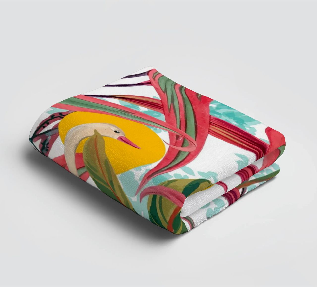 La foi est l'oiseau qui sent la lumière quand l'aube est encore là. serviette de bain de 83oranges