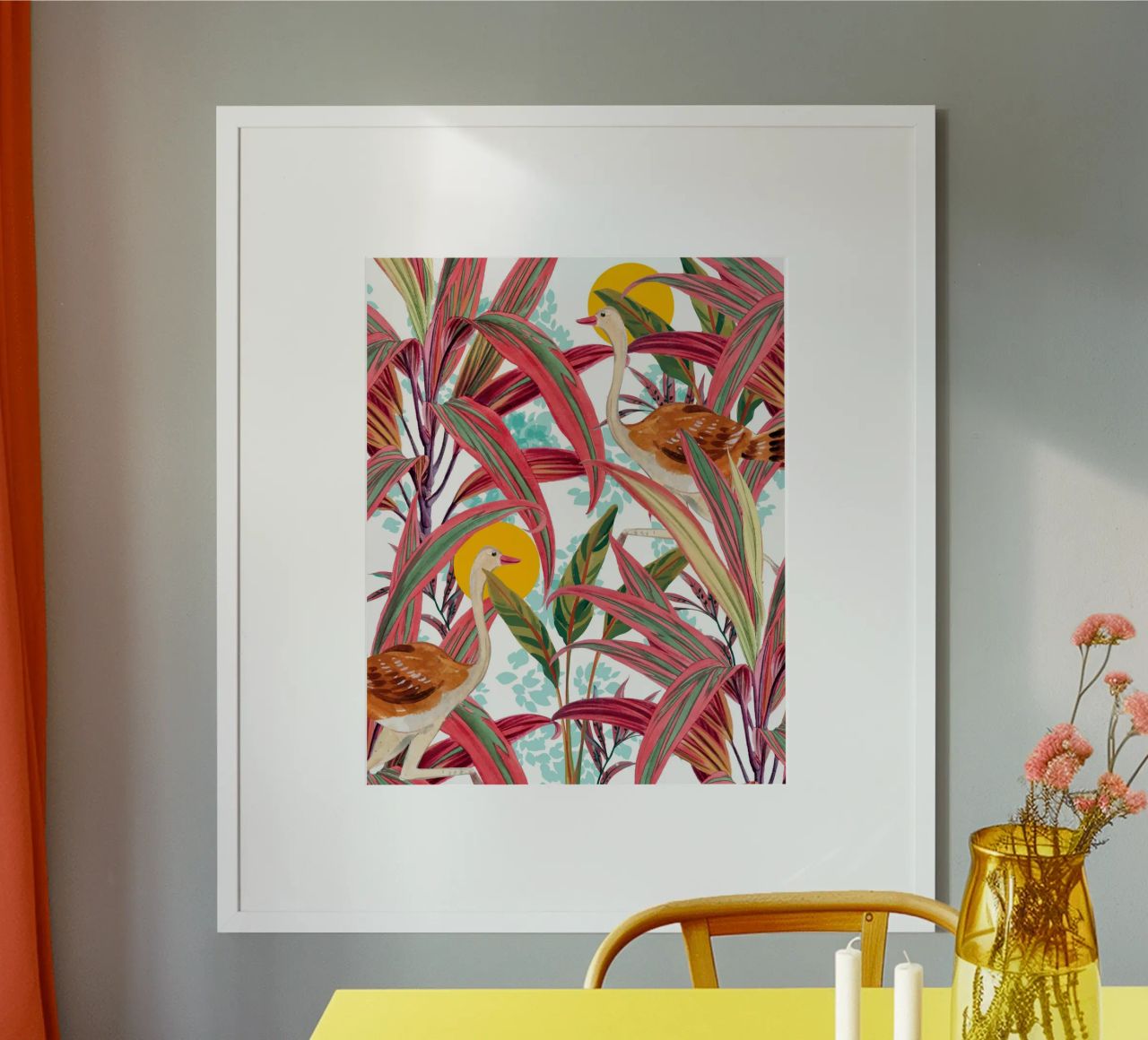 La foi est l'oiseau qui sent la lumière quand l'aube est encore là. poster de 83oranges