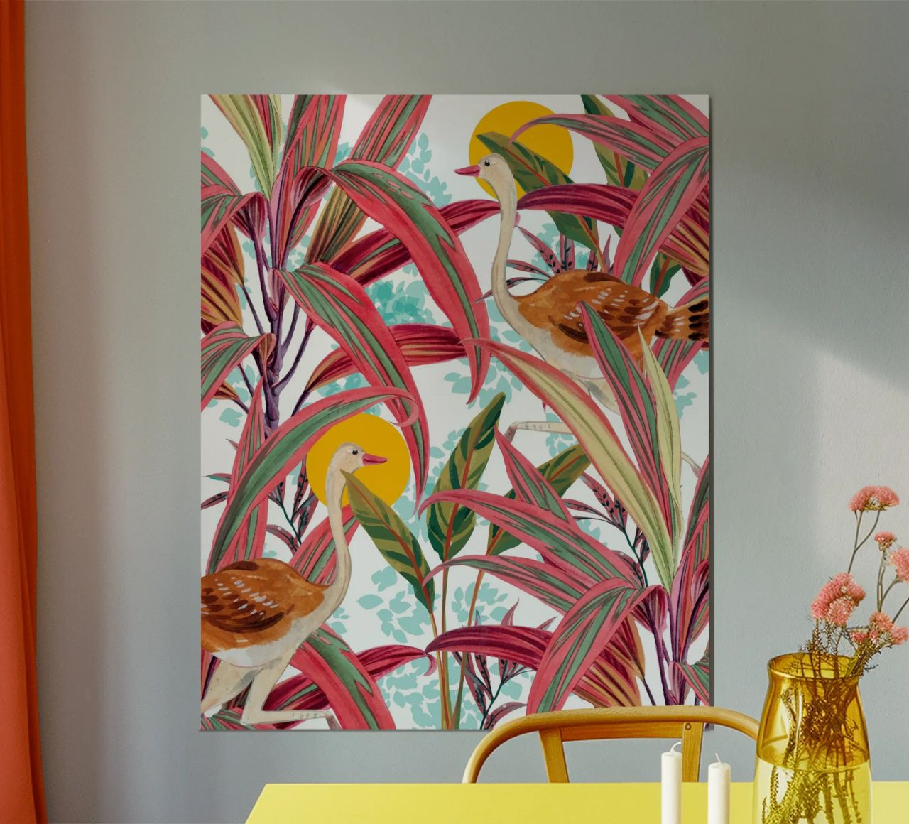 La foi est l'oiseau qui sent la lumière quand l'aube est encore là. poster de 83oranges