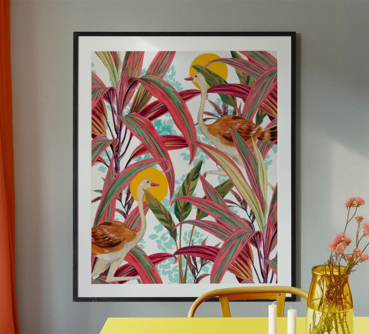 La foi est l'oiseau qui sent la lumière quand l'aube est encore là. poster de 83oranges