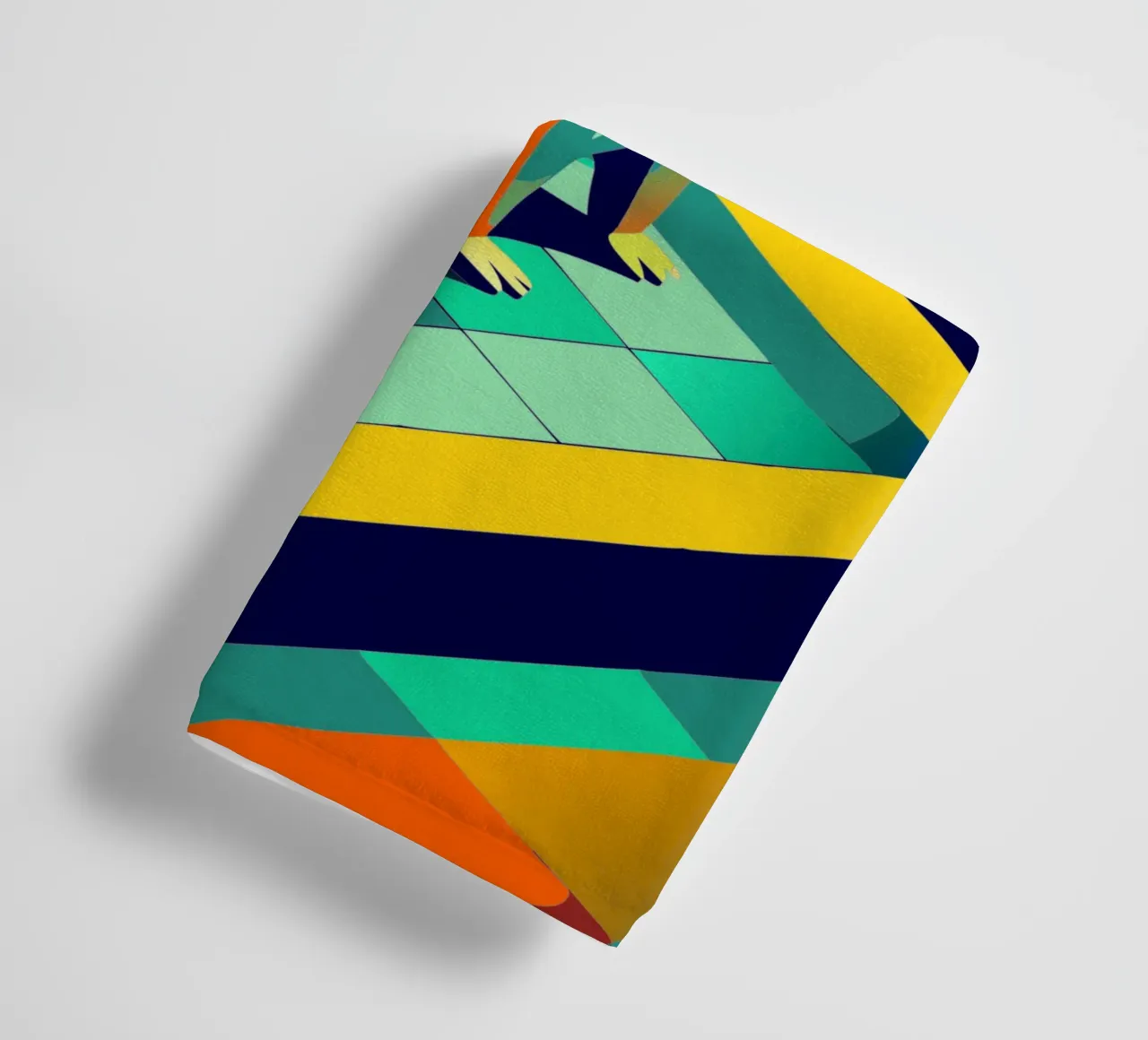 capybara vector art drawing towel by alghonee