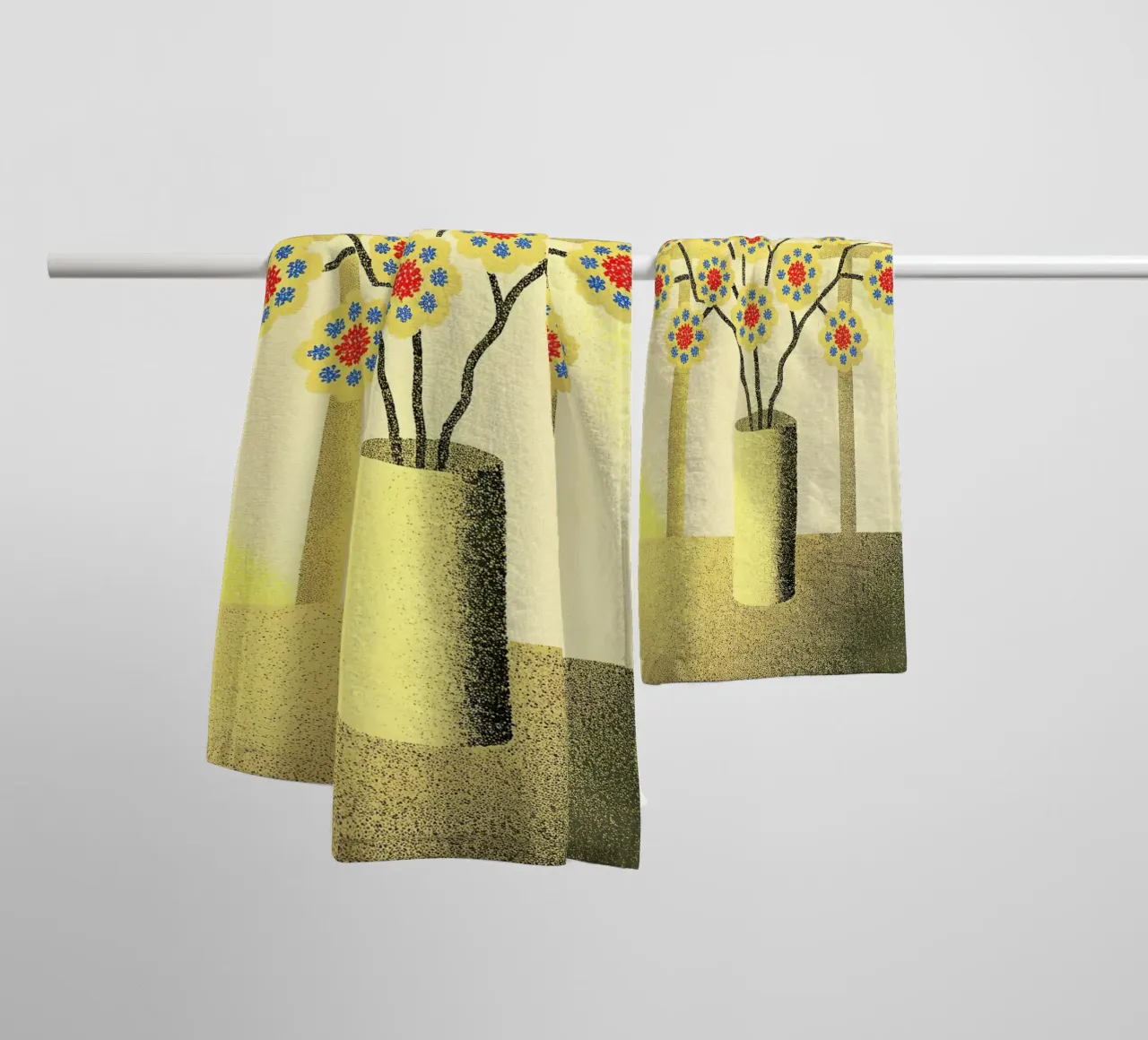 Vaso di fiori asciugamano da bagno da SOUL SHOP
