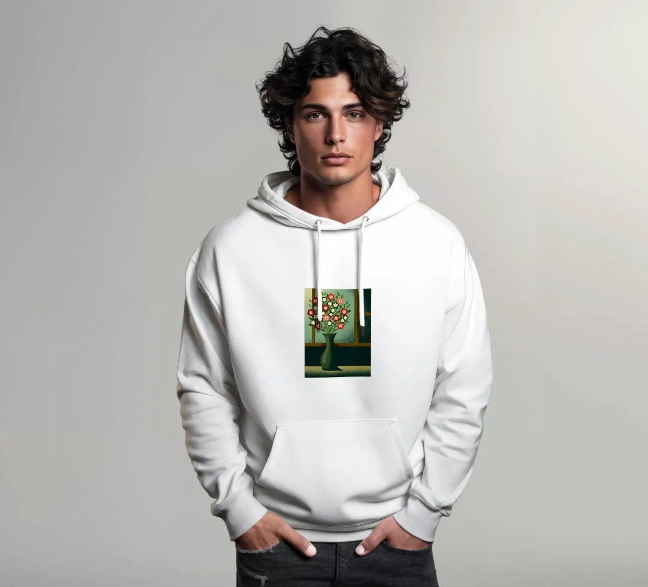 Vaso di fiori felpa con cappuccio da SOUL SHOP