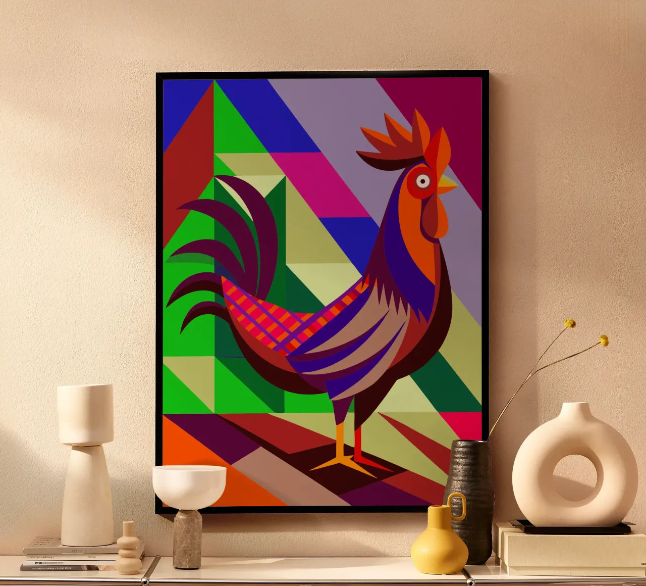 kip vector kunst tekening hahnemühle van alghonee