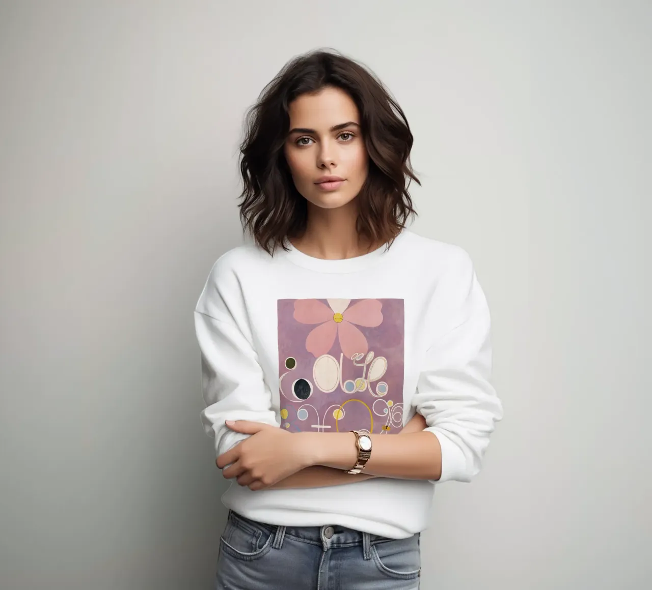 Hilma Af Klint - Les dix plus grands n° 5 sweat de Ceryspool