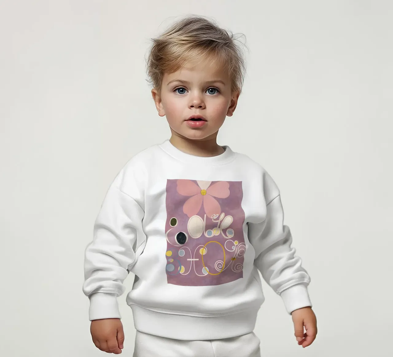 Hilma Af Klint - The Ten Largest No. 5 baby sweatshirt by Ceryspool