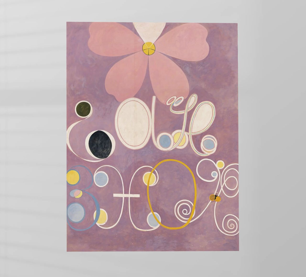 Hilma Af Klint - I dieci più grandi n. 5 pellicola backlit da Ceryspool