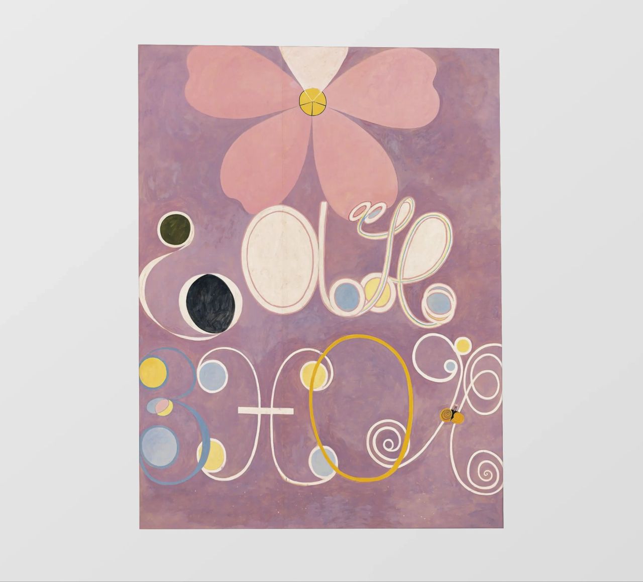 Hilma Af Klint - I dieci più grandi n. 5 pellicola backlit da Ceryspool