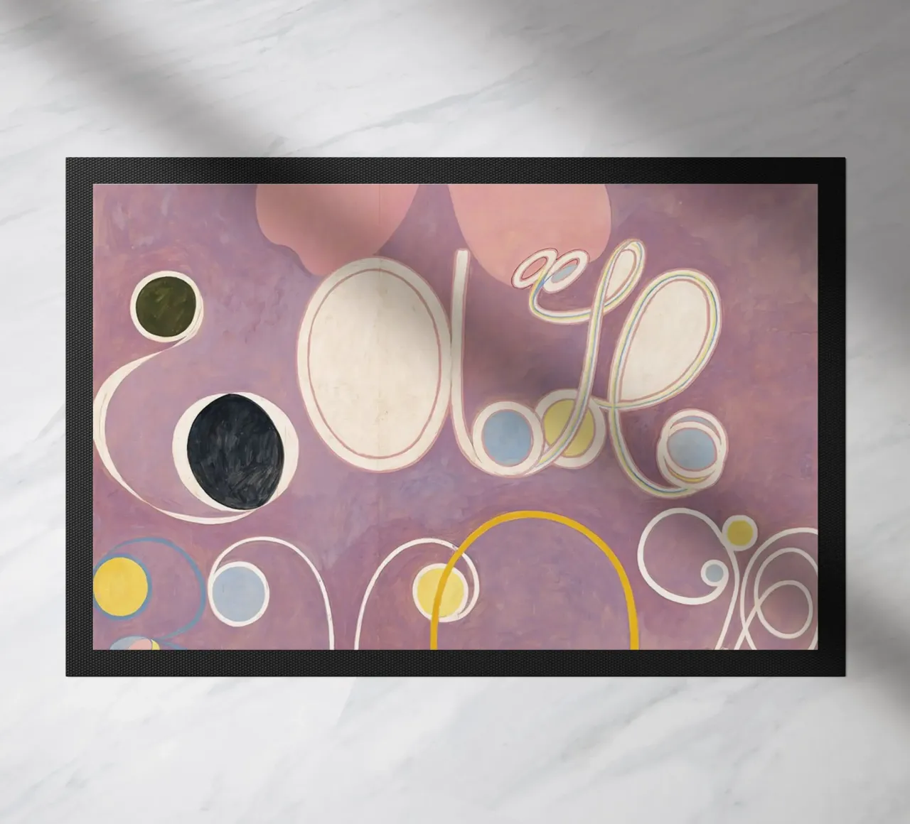 Hilma Af Klint - Los diez mayores nº 5 felpudo de Ceryspool