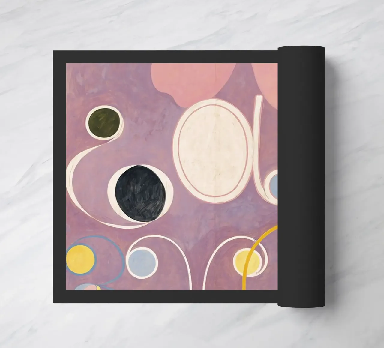 Hilma Af Klint - Los diez mayores nº 5 felpudo de Ceryspool