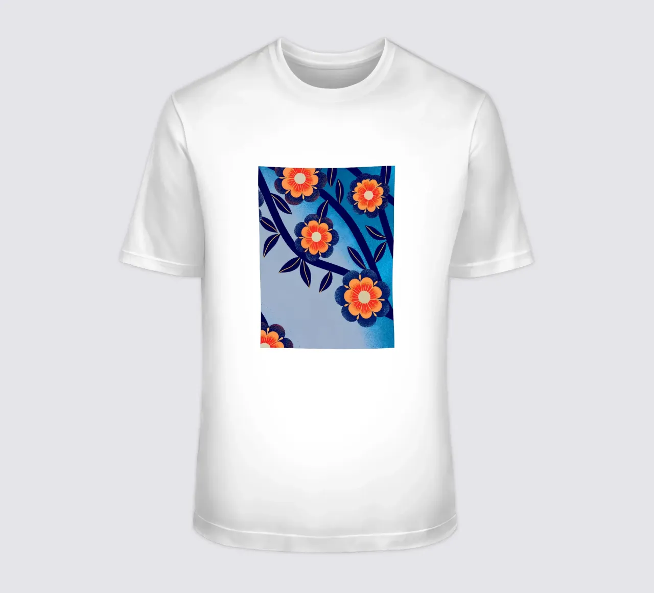 Fiori e foglie t-shirt da SOUL SHOP