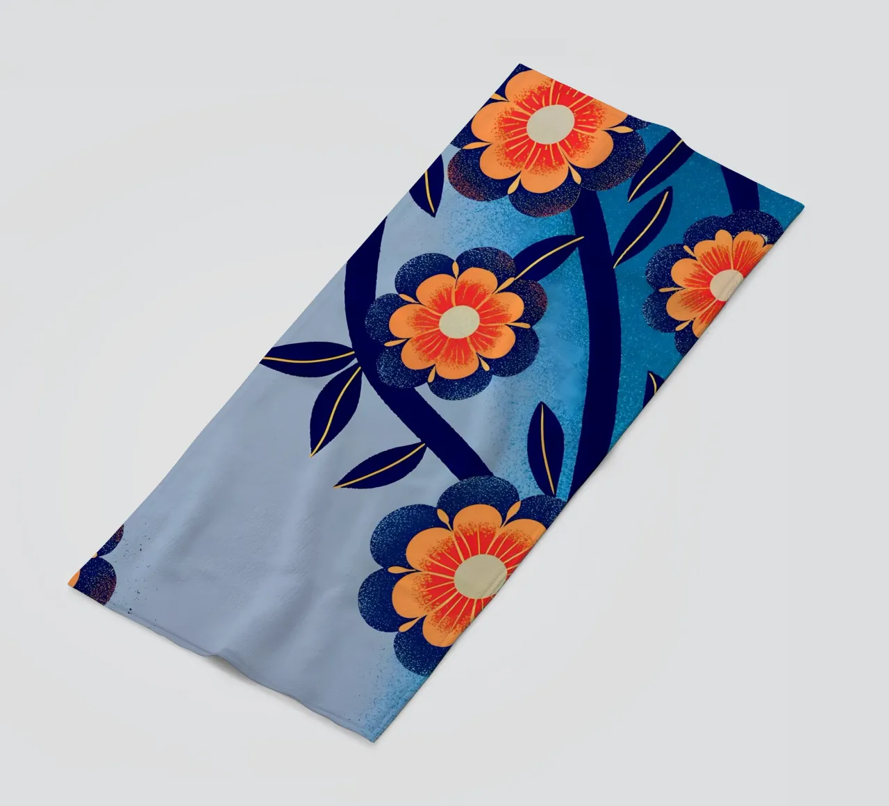 Fiori e foglie telo mare da SOUL SHOP