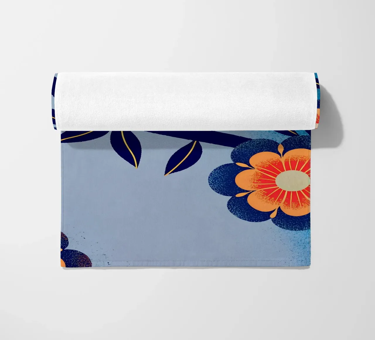 Fiori e foglie telo mare da SOUL SHOP