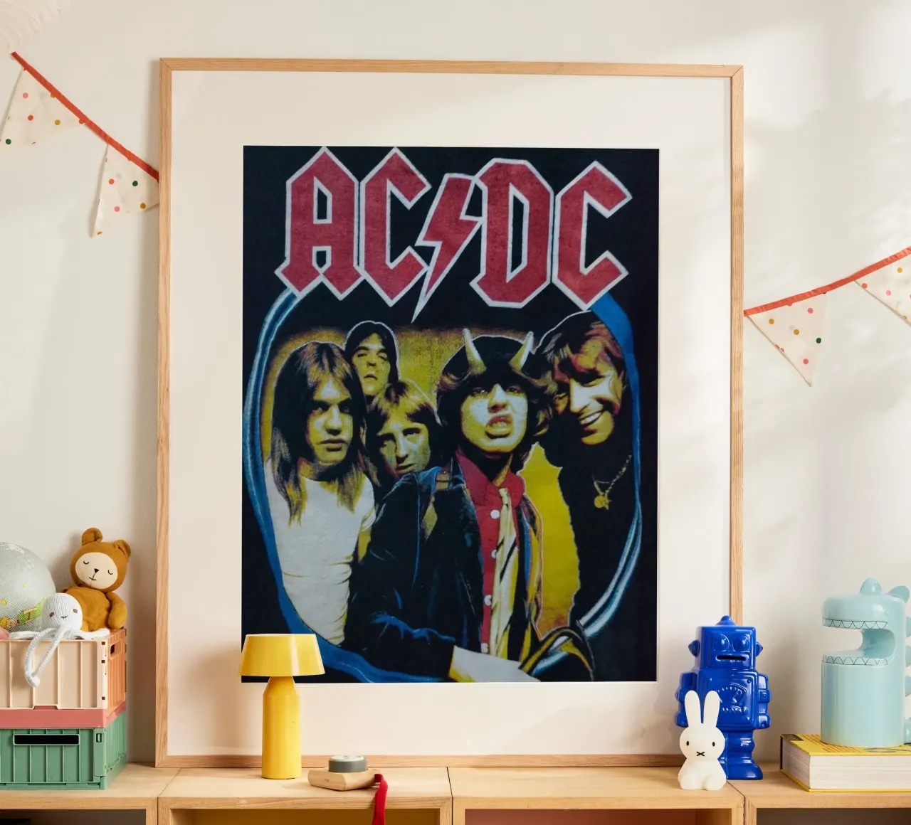 ritmo che colpisce duro poster con telaio in alluminio da korve