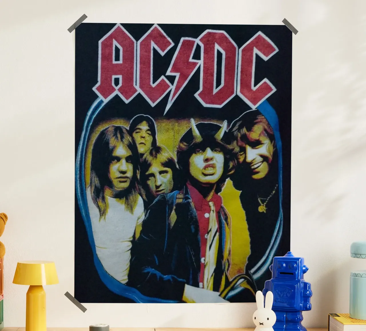 ritmo che colpisce duro poster con telaio in alluminio da korve